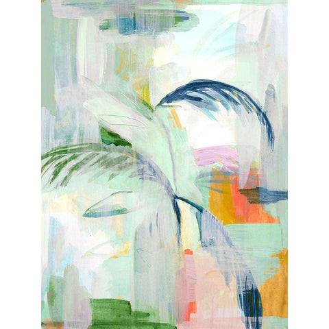 Palm City  Black Modern Wood Framed Art Print with Double Matting by Bainbridge, Hope