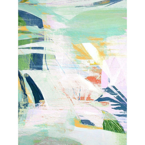 Paradise Sunrise II  Black Modern Wood Framed Art Print with Double Matting by Bainbridge, Hope