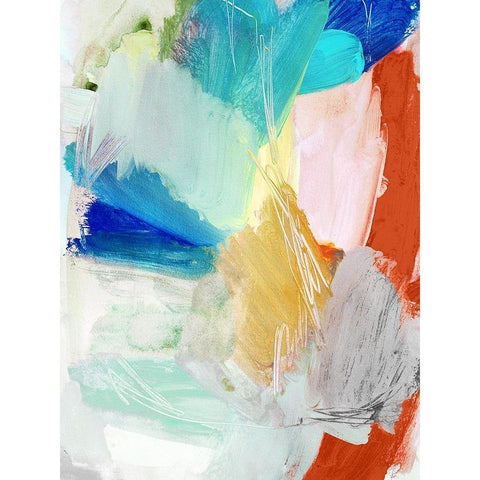 This Dance  White Modern Wood Framed Art Print by Bainbridge, Hope