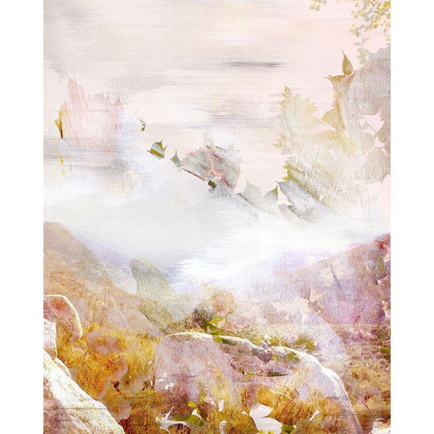 Memories of Travels I  White Modern Wood Framed Art Print by Bainbridge, Hope