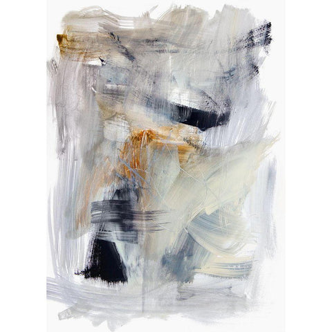 Mountain Mist II   White Modern Wood Framed Art Print by Bainbridge, Hope