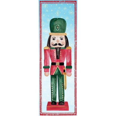 Nutcracker I  Black Modern Wood Framed Art Print by PI Studio