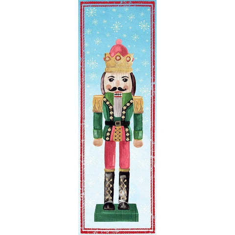 Nutcracker II  Black Modern Wood Framed Art Print with Double Matting by PI Studio