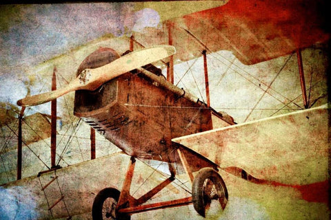 Aero II White Modern Wood Framed Art Print with Double Matting by Weddle, Ryan Hartson