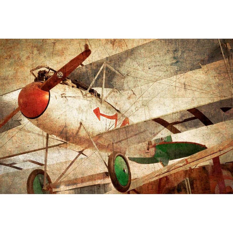 Aero III Black Modern Wood Framed Art Print with Double Matting by Weddle, Ryan Hartson