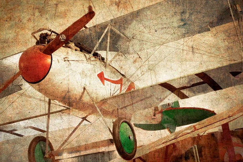Aero III White Modern Wood Framed Art Print with Double Matting by Weddle, Ryan Hartson