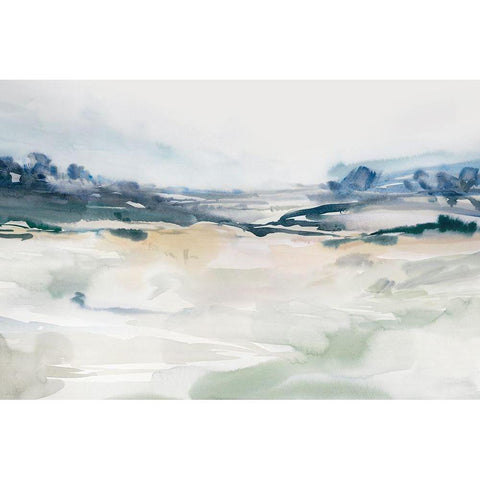 Gleaming Basin  Black Modern Wood Framed Art Print by Ian C