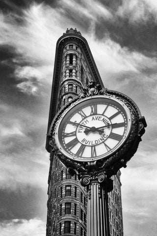 Telltale Time Black Ornate Wood Framed Art Print with Double Matting by Jenney, Jessica