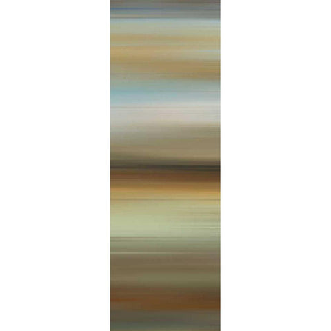 Abstract Horizon II White Modern Wood Framed Art Print by McMasters, James