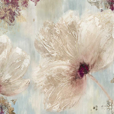 Ornamental II White Modern Wood Framed Art Print with Double Matting by Jensen, Asia