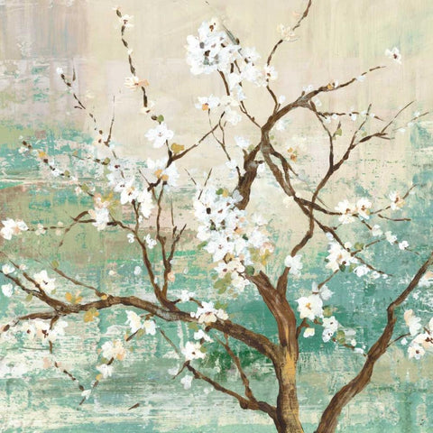 Kyoto I White Modern Wood Framed Art Print with Double Matting by Jensen, Asia