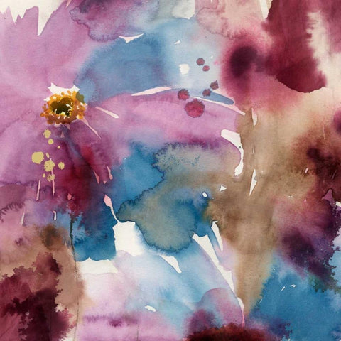 Laval I Black Modern Wood Framed Art Print with Double Matting by Jensen, Asia