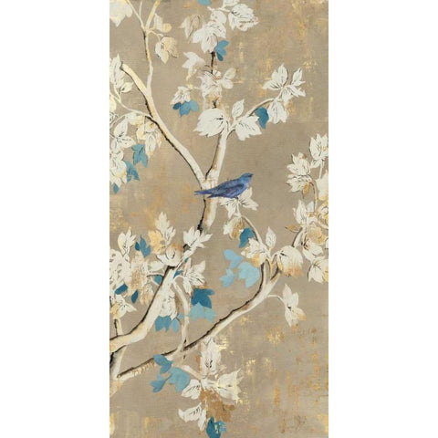 Free Song Gold Ornate Wood Framed Art Print with Double Matting by Jensen, Asia