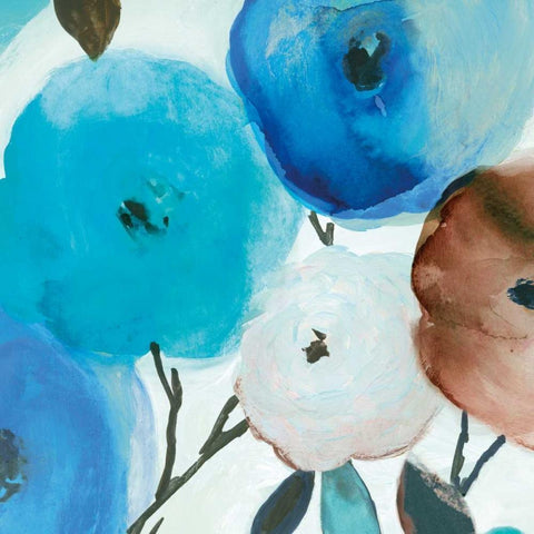 Morning Pearls I Black Modern Wood Framed Art Print with Double Matting by Jensen, Asia