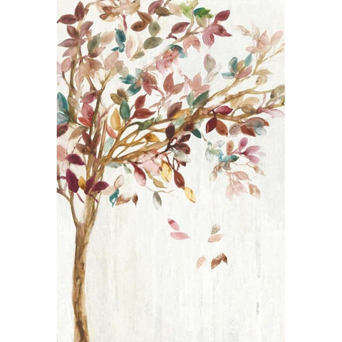 Tree of Life Black Modern Wood Framed Art Print with Double Matting by Jensen, Asia