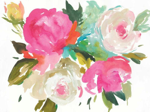 Belle I Black Ornate Wood Framed Art Print with Double Matting by Jensen, Asia