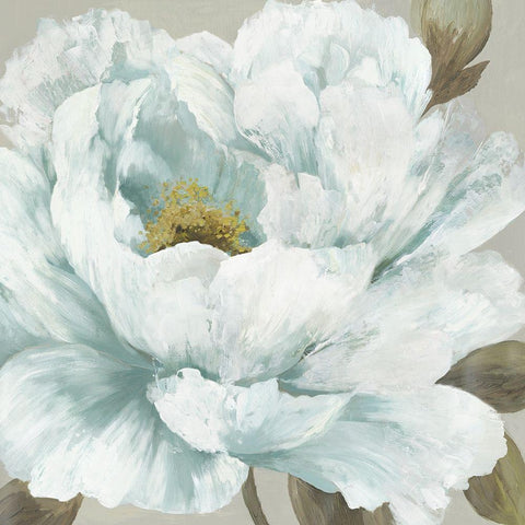 White Bud I Black Modern Wood Framed Art Print by Jensen, Asia