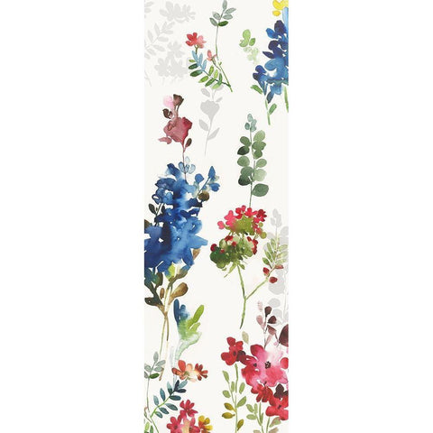 Luna I  White Modern Wood Framed Art Print by Jensen, Asia