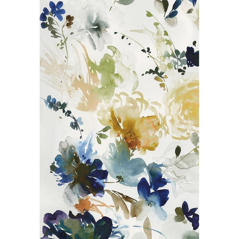 Vista I White Modern Wood Framed Art Print by Jensen, Asia