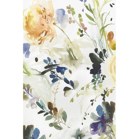 Vista II White Modern Wood Framed Art Print by Jensen, Asia