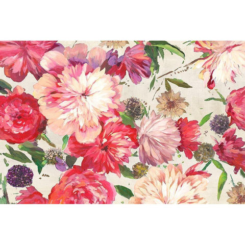 Amoroso Black Modern Wood Framed Art Print with Double Matting by Jensen, Asia