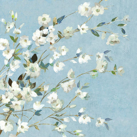 Calore II Gold Ornate Wood Framed Art Print with Double Matting by Jensen, Asia