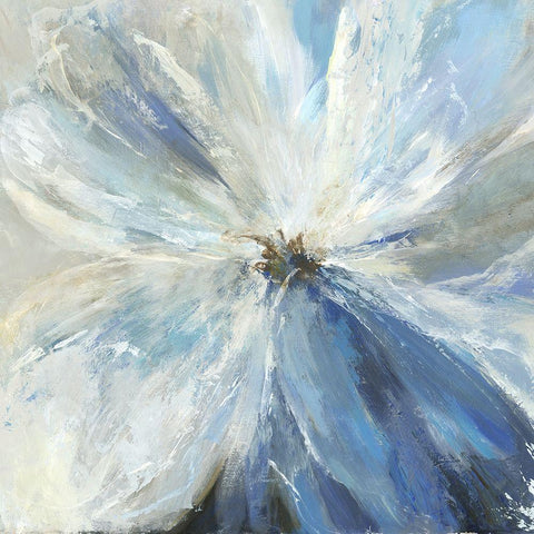 Gigi I White Modern Wood Framed Art Print with Double Matting by Jensen, Asia