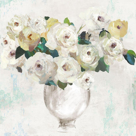 Sophistication  White Modern Wood Framed Art Print by Jensen, Asia