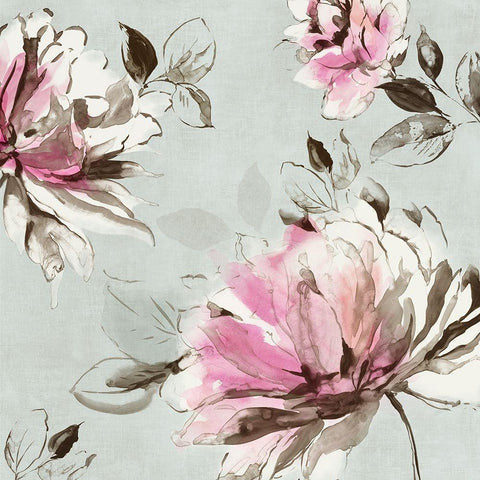 Botanics II White Modern Wood Framed Art Print with Double Matting by Jensen, Asia