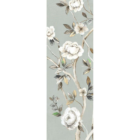 A Flower For You III Gold Ornate Wood Framed Art Print with Double Matting by Jensen, Asia