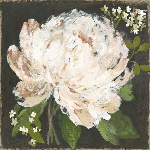 Fruit of the Flower I White Modern Wood Framed Art Print by Jensen, Asia