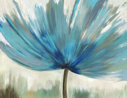 Tiny Petals White Modern Wood Framed Art Print with Double Matting by Jensen, Asia