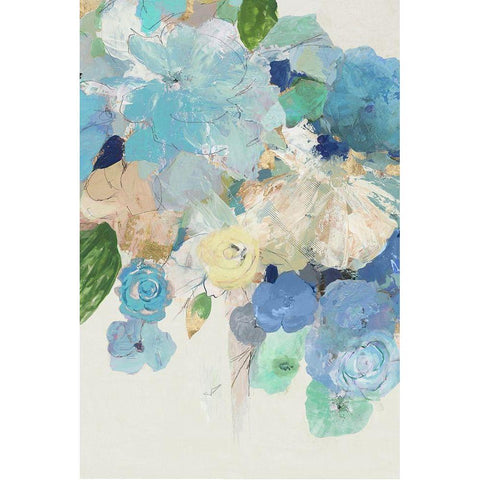 Of Love and Lovers White Modern Wood Framed Art Print by Jensen, Asia