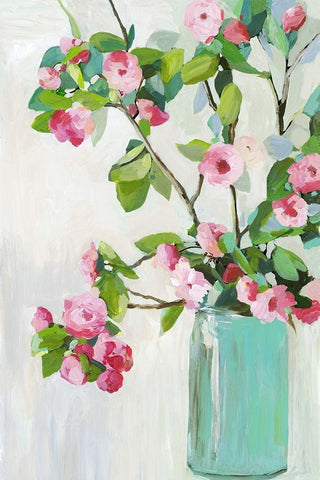 For Her White Modern Wood Framed Art Print with Double Matting by Jensen, Asia