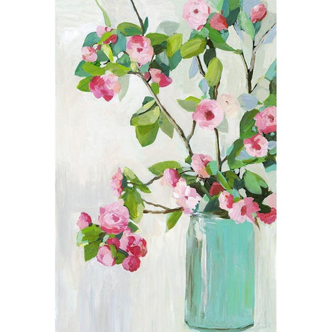 For Her White Modern Wood Framed Art Print by Jensen, Asia