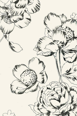 Fragile and Strong I Black Ornate Wood Framed Art Print with Double Matting by Jensen, Asia