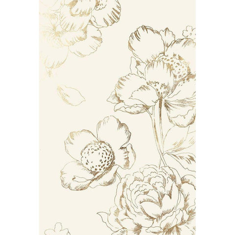 Fragile and Strong II Gold Ornate Wood Framed Art Print with Double Matting by Jensen, Asia