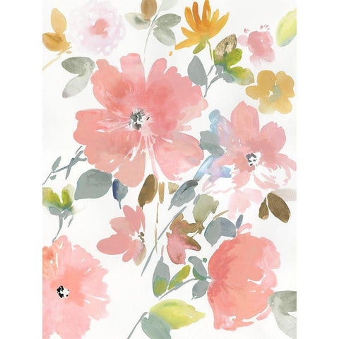 Soft Enamoring White Modern Wood Framed Art Print by Jensen, Asia