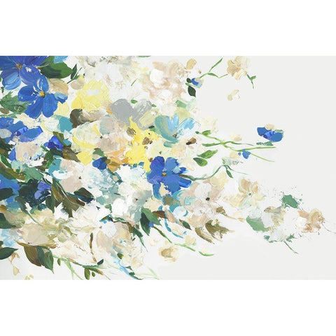 Float from Afar II Black Modern Wood Framed Art Print by Jensen, Asia