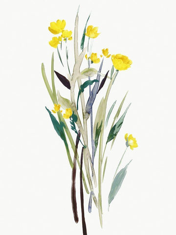 Yours to Keep White Modern Wood Framed Art Print with Double Matting by Jensen, Asia