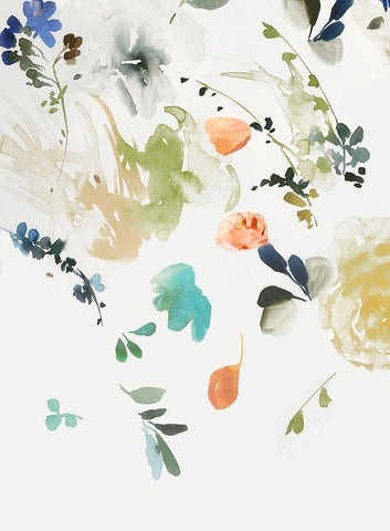 Becoming  Black Ornate Wood Framed Art Print with Double Matting by Jensen, Asia