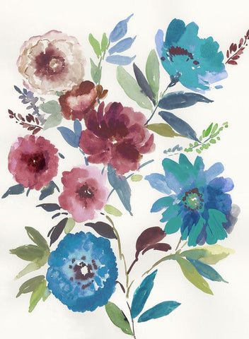 Sunday Fresh Picks Black Ornate Wood Framed Art Print with Double Matting by Jensen, Asia