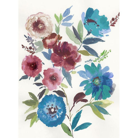 Sunday Fresh Picks White Modern Wood Framed Art Print by Jensen, Asia