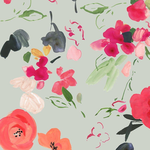 On the Move II White Modern Wood Framed Art Print by Jensen, Asia