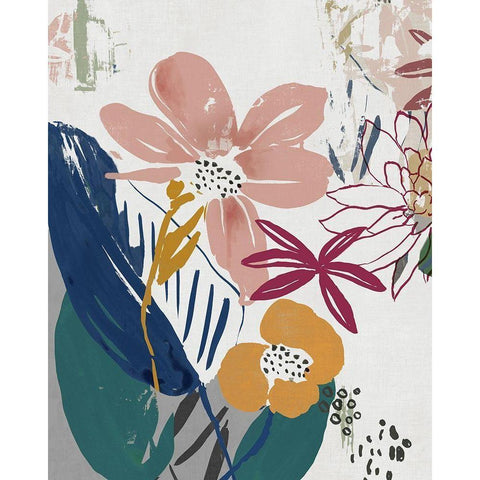 Smile of the Summer Black Modern Wood Framed Art Print with Double Matting by Jensen, Asia