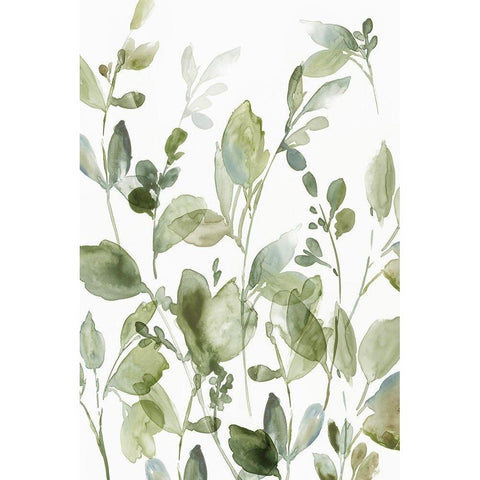 Greetings to the Morning II White Modern Wood Framed Art Print by Jensen, Asia