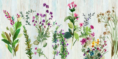 Forest Treasure Black Ornate Wood Framed Art Print with Double Matting by Jensen, Asia