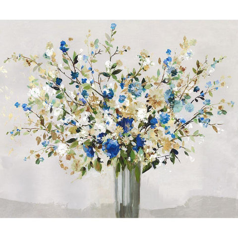 From the Spring Garden Black Modern Wood Framed Art Print by Jensen, Asia