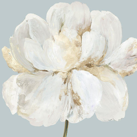 Garden Queen II Gold Ornate Wood Framed Art Print with Double Matting by Jensen, Asia