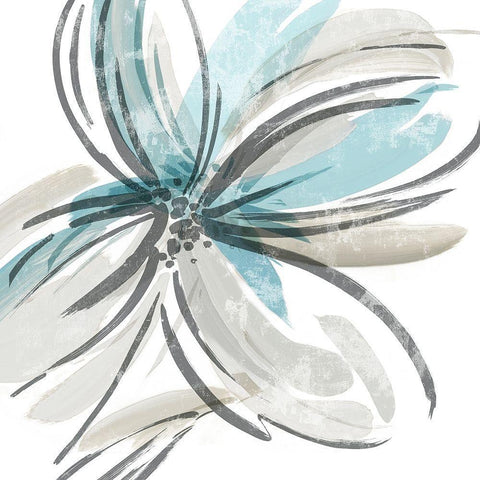 May Poem I Black Ornate Wood Framed Art Print with Double Matting by Jensen, Asia